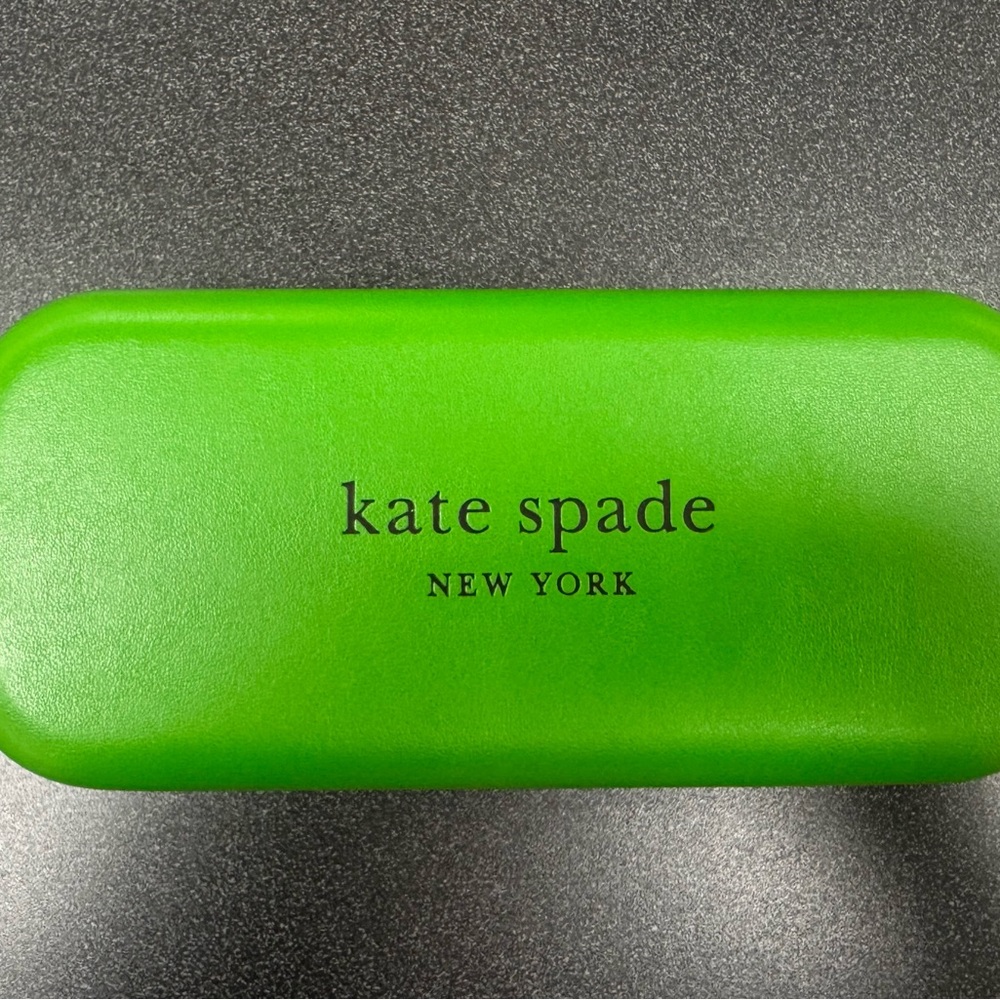 Kate Spade  Green Eyewear Case & Cleaning Cloth